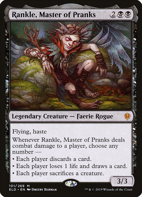 Rankle, Master of Pranks - Throne of Eldraine #101