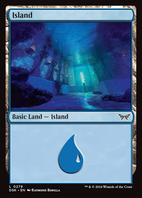 Island (0279) - Duskmourn: House of Horror #279