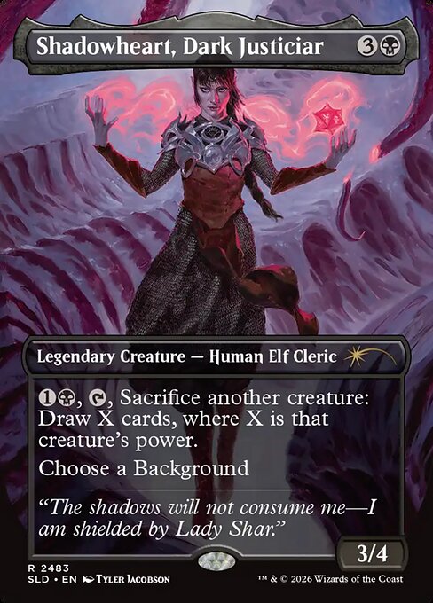 Shadowheart, Dark Justiciar - Secret Lair Drop #2483