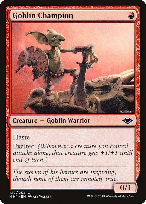 Goblin Champion - Modern Horizons #127