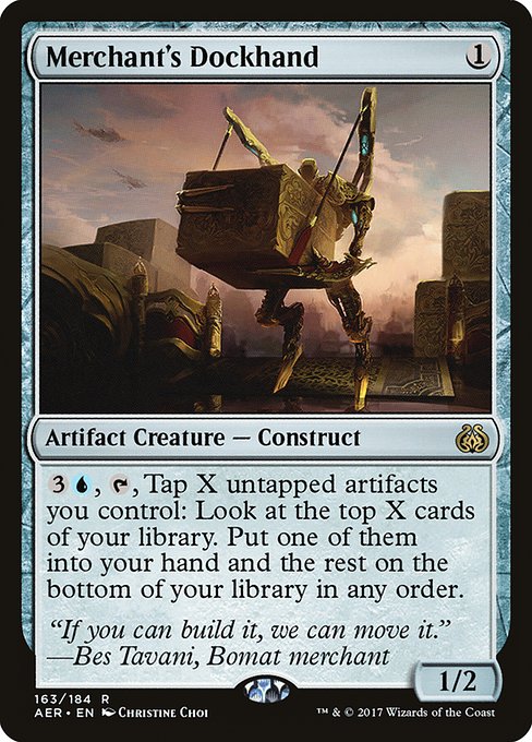Merchant's Dockhand - Aether Revolt #163
