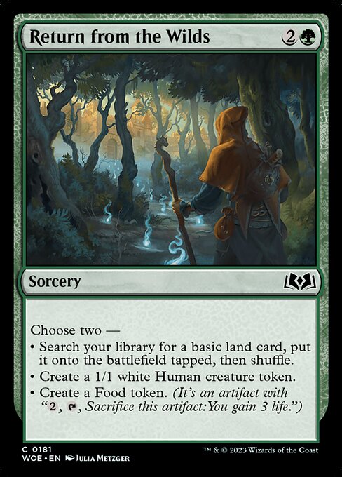 Return from the Wilds - Wilds of Eldraine #181