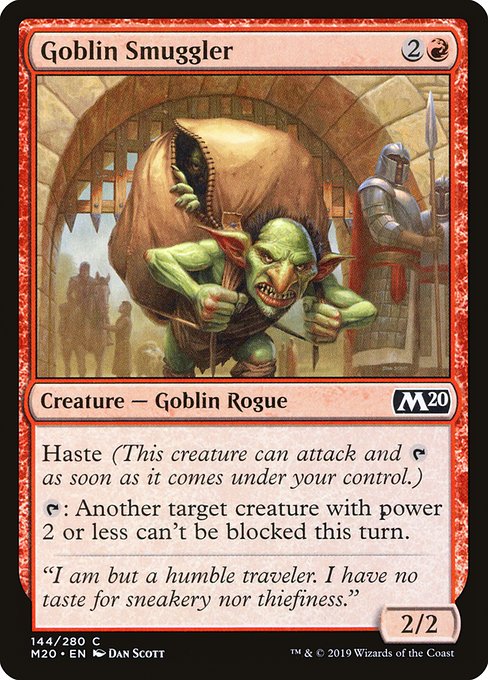 Goblin Smuggler - Core Set 2020 #144