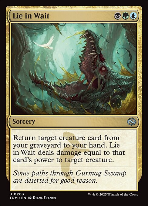 Lie in Wait - Tarkir: Dragonstorm #203
