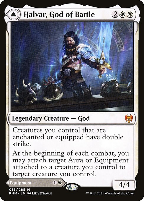 Halvar, God of Battle - Kaldheim #15