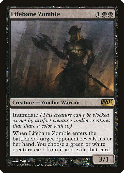Lifebane Zombie - Magic 2014 #101