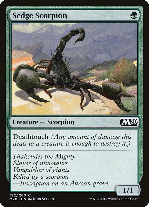 Sedge Scorpion - Core Set 2020 #192