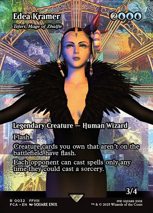 Edea Kramer - Teferi, Mage of Zhalfir (Showcase) - Final Fantasy: Through the Ages #32