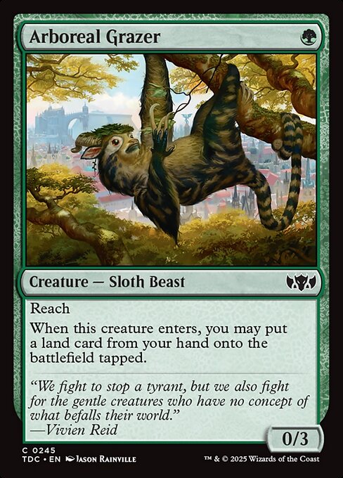 Arboreal Grazer - Tarkir: Dragonstorm Commander #245