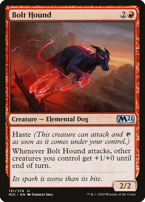 Bolt Hound - Core Set 2021 #131