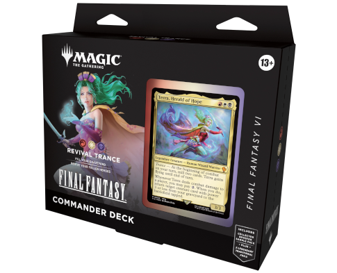 Magic: The Gathering Final Fantasy Commander Deck - Revival Trance DBM Gaming Magic: The Gathering Final Fantasy Commander Deck - Revival Trance DBM Gaming