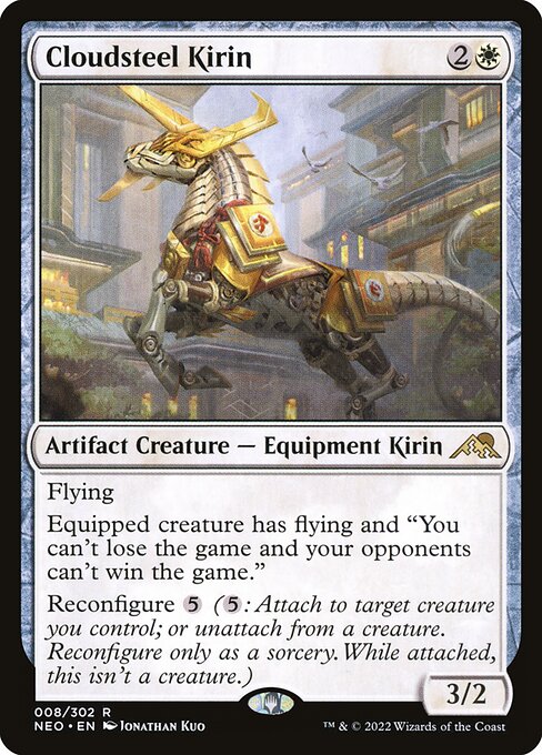 Cloudsteel Kirin - Kamigawa: Neon Dynasty #8