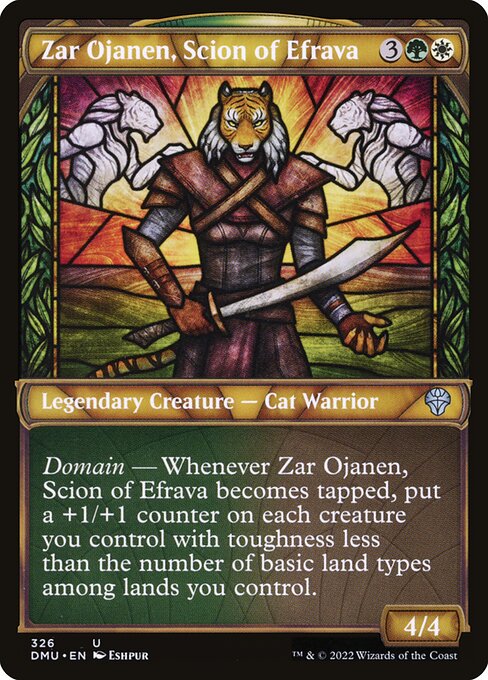 Zar Ojanen, Scion of Efrava (Showcase) - Dominaria United #326