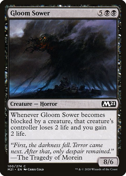 Gloom Sower - Core Set 2021 #100