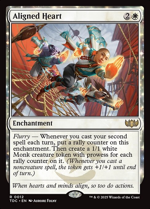 Aligned Heart - Tarkir: Dragonstorm Commander #12