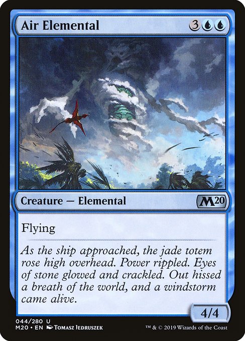 Air Elemental - Core Set 2020 #44