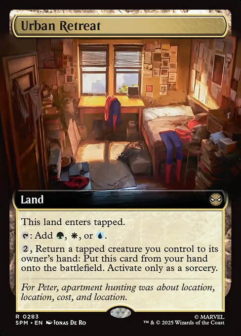 Urban Retreat (Extended Art) - Marvel's Spider-Man #283