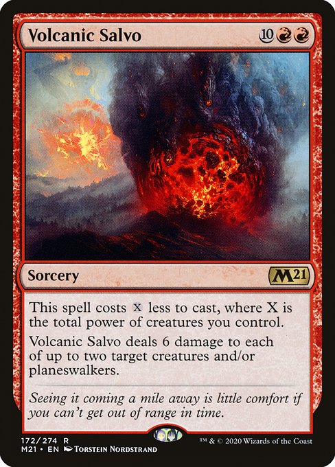 Volcanic Salvo - Core Set 2021 #172