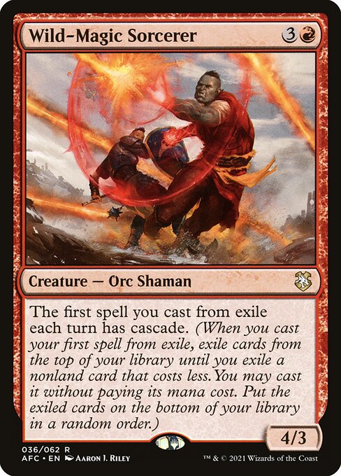 Wild-Magic Sorcerer - Forgotten Realms Commander #36