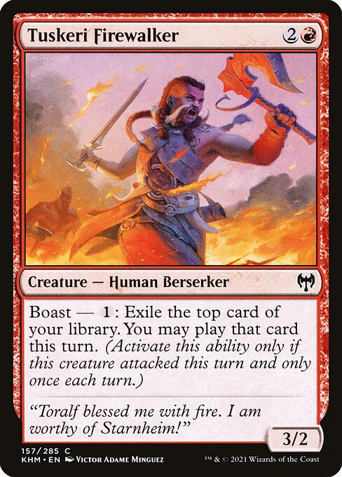 Tuskeri Firewalker - Kaldheim #157