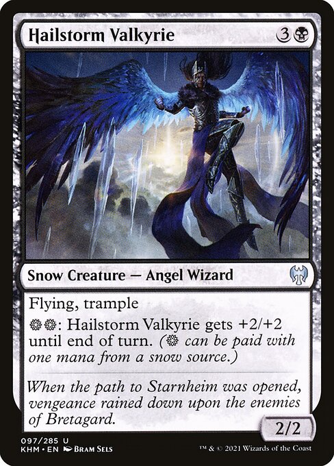 Hailstorm Valkyrie - Kaldheim #97