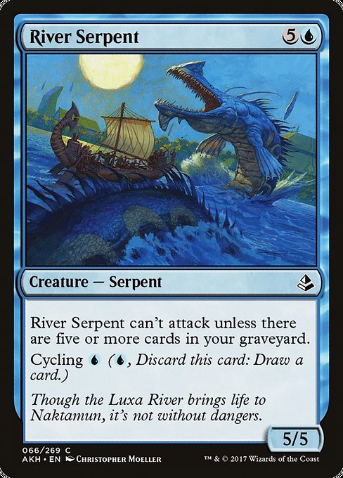 River Serpent - Amonkhet #66