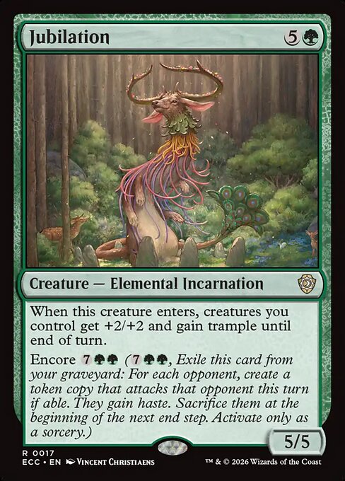 Jubilation - Lorwyn Eclipsed Commander #17