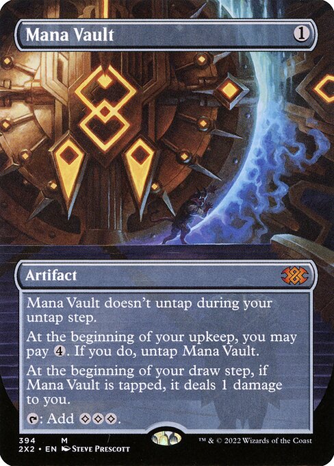 Mana Vault (Borderless) - Double Masters 2022 #394