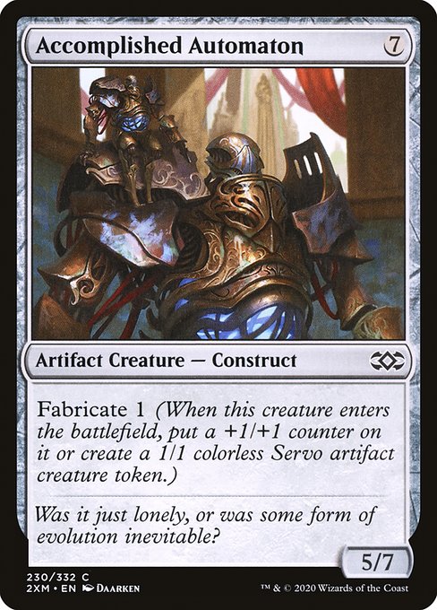 Accomplished Automaton - Double Masters #230