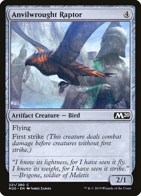 Anvilwrought Raptor - Core Set 2020: - 221 - Near Mint