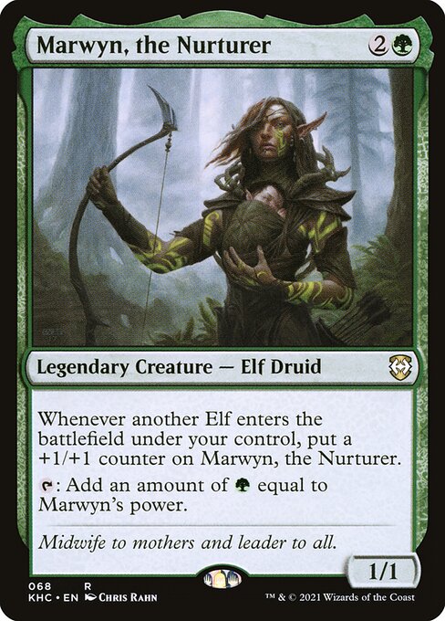 Marwyn, the Nurturer - Kaldheim Commander #68