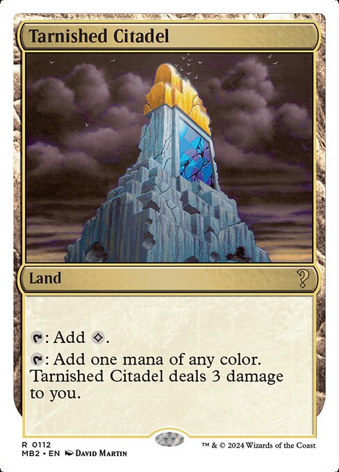 Tarnished Citadel (White Border) - Mystery Booster 2 #112