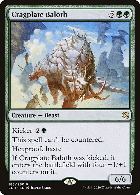 Cragplate Baloth - Zendikar Rising #183