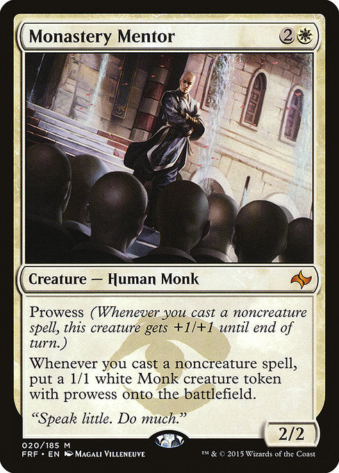 Monastery Mentor - Fate Reforged #20