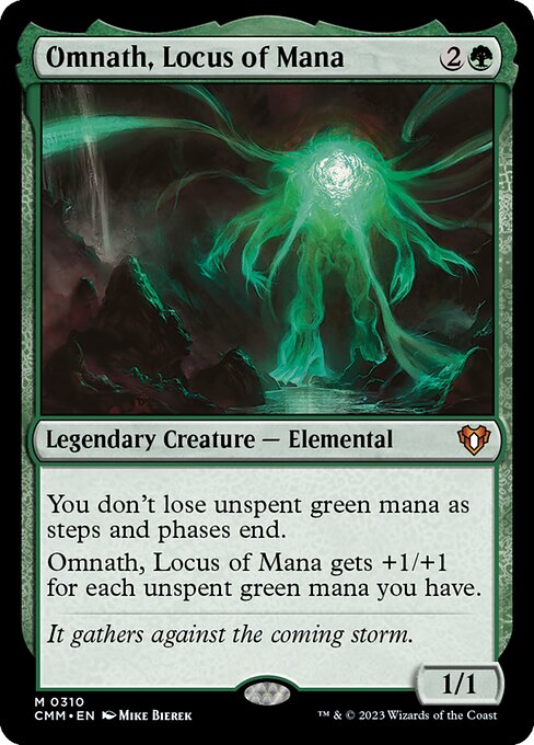 Omnath, Locus of Mana - Commander Masters #310