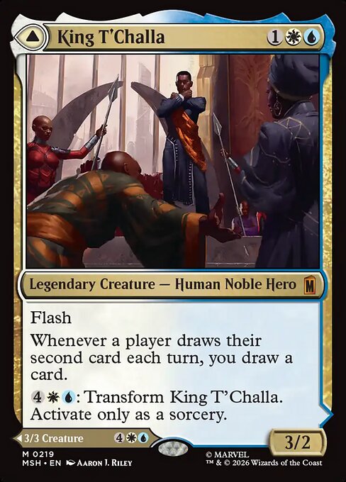 King T'Challa - Marvel Super Heroes #219