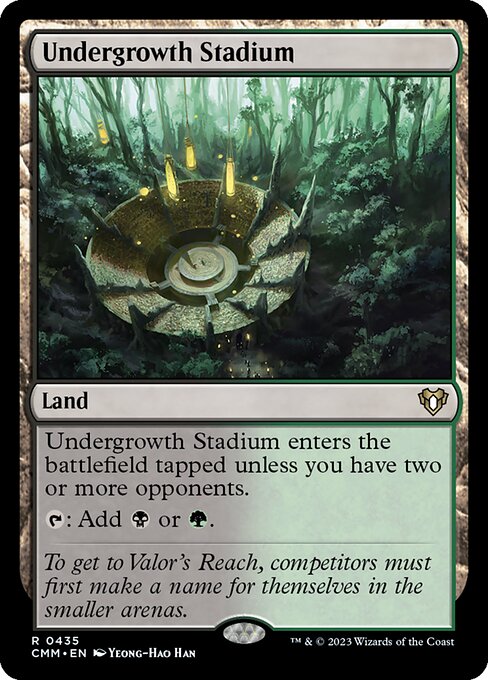 Undergrowth Stadium - Commander Masters #435
