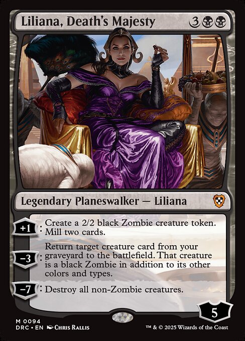 Liliana, Death's Majesty - Aetherdrift Commander #94