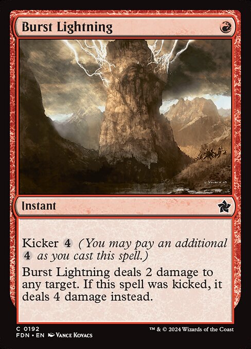 Burst Lightning - Foundations #192