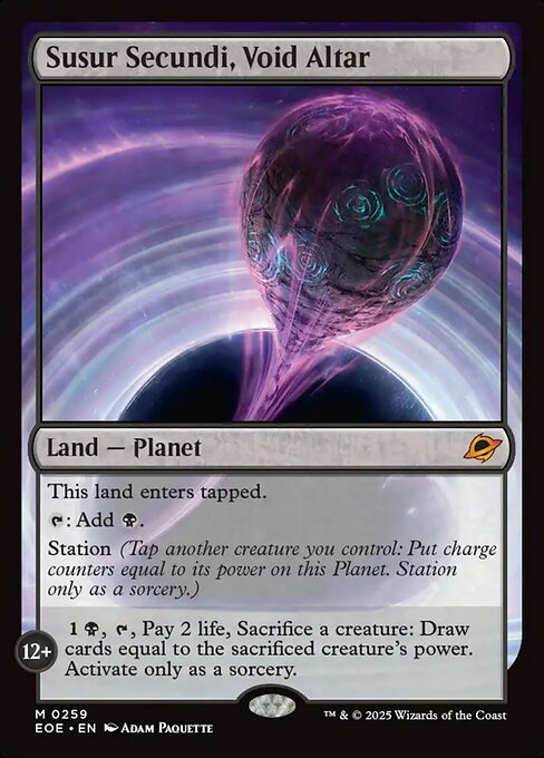 Susur Secundi, Void Altar - Edge of Eternities #259