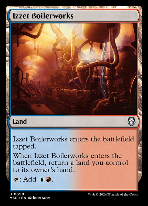 Izzet Boilerworks - Modern Horizons 3 Commander #350