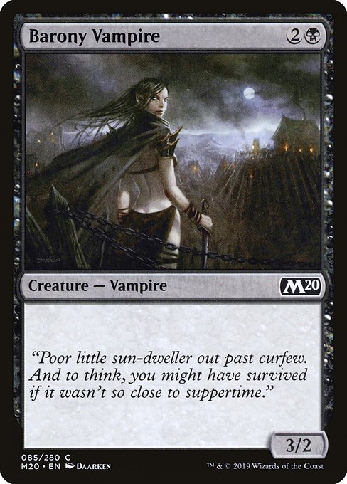 Barony Vampire - Core Set 2020 #85