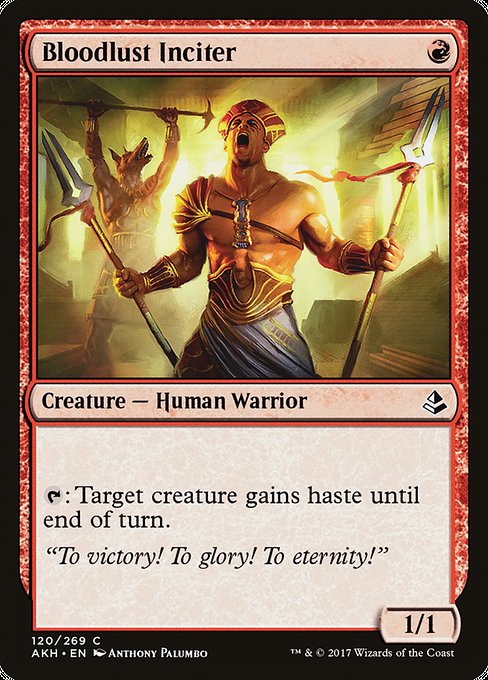 Bloodlust Inciter - Amonkhet #120
