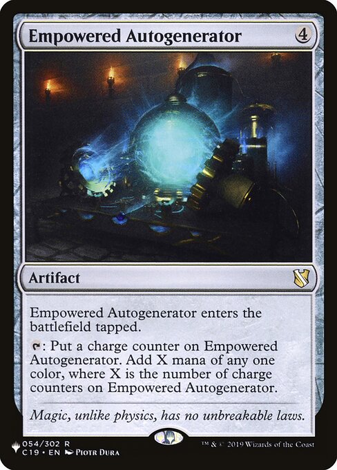 Empowered Autogenerator - The List #C19-54