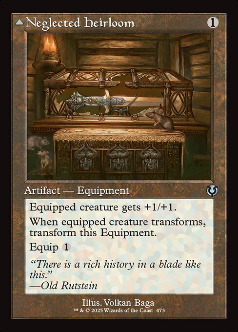 Neglected Heirloom (Retro Frame) - Innistrad Remastered #473