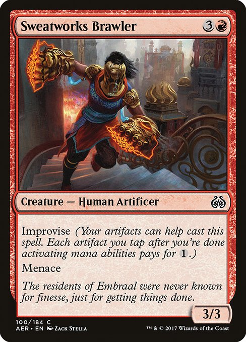 Sweatworks Brawler - Aether Revolt #100