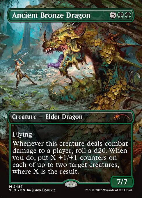 Ancient Bronze Dragon - Secret Lair Drop #2487