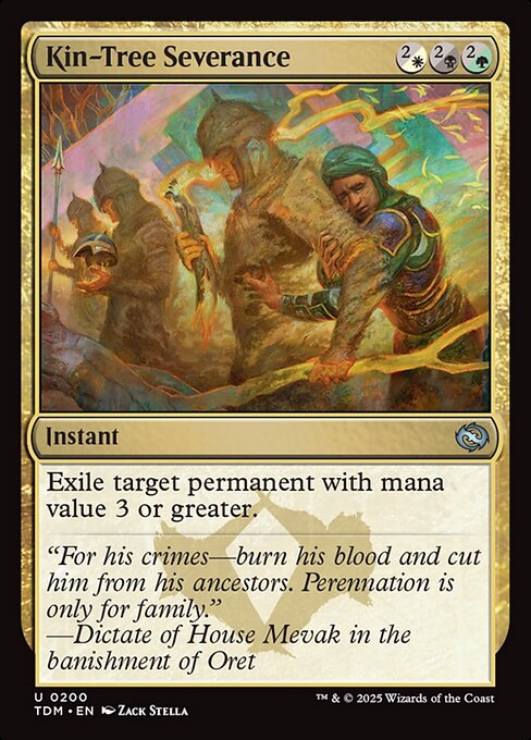 Kin-Tree Severance - Tarkir: Dragonstorm #200