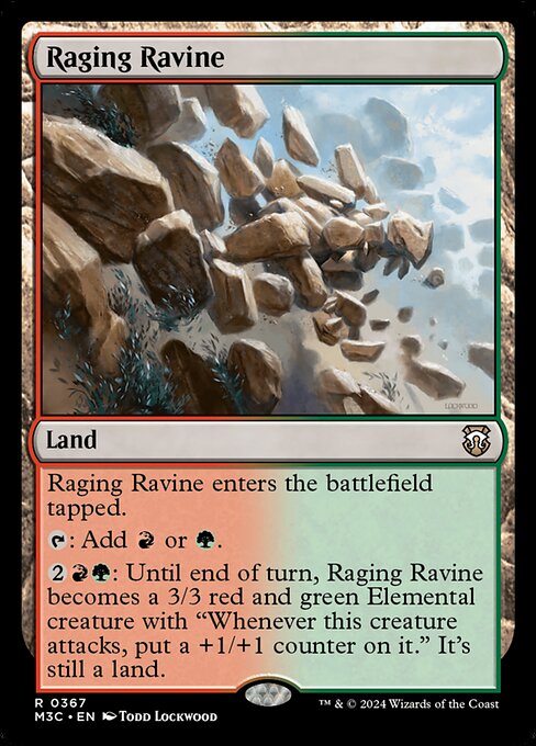 Raging Ravine - Modern Horizons 3 Commander #367