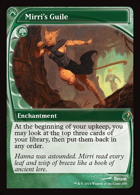 Mirri's Guile (Future Sight) - Mystery Booster 2 #209